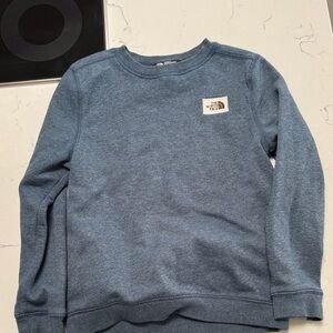 The North Face Men's Heather Blue Crewneck Sweater